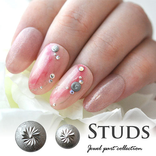 メタルパーツ スタッズ ラインストーン ネイルパーツ シルバー メタルスタッズ ピタゴラスタッズ ネイルジュエリー | ジェルネイル ネイル パーツ ジェル ネイル用品 スタッズ デコ メタル ネイルアート ジュエリーネイル ゴールドパーツ ネイル工房