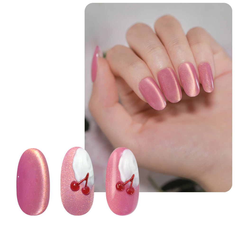 マグネットネイル 「クリームマグネット」しっとりクリームのような輝き 肌馴染みが良いライト ゴールド マグネットパウダー カラージェル ジェルネイル ネイルジェル アートジェル ジェルネイル用品 爪 ネイル工房 にわちゃん