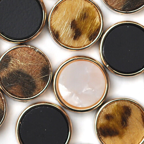 ラウンドボタンパーツ ネイルジュエリー ファー アニマル柄 天然石風 シェル風 ネイルアート ジェルネイル ネイルパーツ ジェル ネイル用品 ジュエリーネイル ネイルグッズ ネイル工房