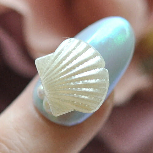 メタルパーツ ネイルジュエリー ネイルパーツ 夏 マリンパーツ「 シェル ・ 貝 」パール | ジェルネイル ジェル ネイル用品 メタル ネイルアート スタッズ マリン サマー シェルパーツ メタルスタッズ ネイル工房