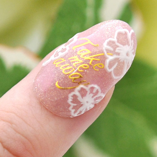 ネイルシール 超立体 5D フラワー 薔薇 バラ 白 ホワイト ネイルアート| 3dネイル ジェルネイル ネイル パーツ ネイル用品 ネイルパーツ シール ジェル ジェルネイルシール 貼るだけ ネイルアートシール ネイル工房