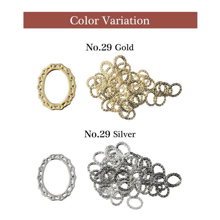 ネイルジュエリー約50枚入り!フレーム薄型メタルパーツで大人のアートを満喫|ジェルネイル ネイル パーツ ネイルパーツ ジェル ネイル用品 ハンドメイド デコ フレーム メタル ネイルアート ジュエリーネイル メタルフレーム ジェルネイルパーツ