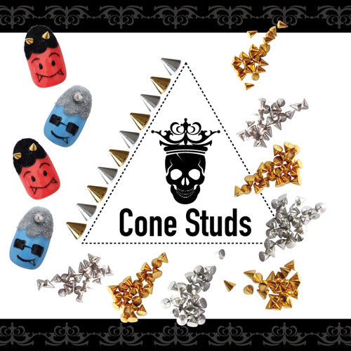 【ついに出た!極小スタッズ】大人パンクストーン 円錐スタッズ!ジェルネイルをトゲトゲにしちゃおう | ネイル ストーン ジェルネイル パーツ スタッズ ネイル用品 ネイルジュエリー ネイルパーツ デコ用品 ネイルアート ジェル ラインストーン アート