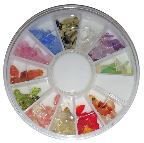 【メール便OK】ジェルネイル・レジンの埋め込みに♪天然石のさざれ12種類セット(お試し少量パック)|天然石 レジン ネイル用品 デコ ネイルパーツ ネイルアート ジェル ジェルネイル用品 ジェルネイル ネイル パーツ ストーン パワーストーン ジェルネイルパーツ 石