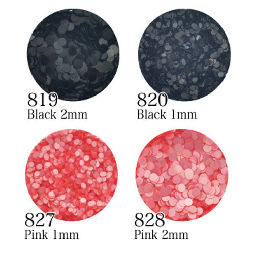 ジェルネイルの埋め込みに♪極薄でも透けない!丸いホログラム11色から選べます~1mmor2mm|ネイル ネイル用品 ジェルネイル ホログラム パーツ ネイルパーツ セルフネイル ネイルアート ネイル用 ジェルネイルアート ジェル ネイルジュエリー デコパーツ