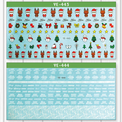 【メール便OK】ジェルネイルに埋め込みOK 激薄ウォーターネイルシール | ウォーターネイル ネイルシール ネイル シール ネイル用品 クリスマス ネイルアート ジェルネイルシール ジェルネイル ネイルパーツ 雪の結晶 雪 冬 貼るだけ クリスマスネイルシール ジェルシール