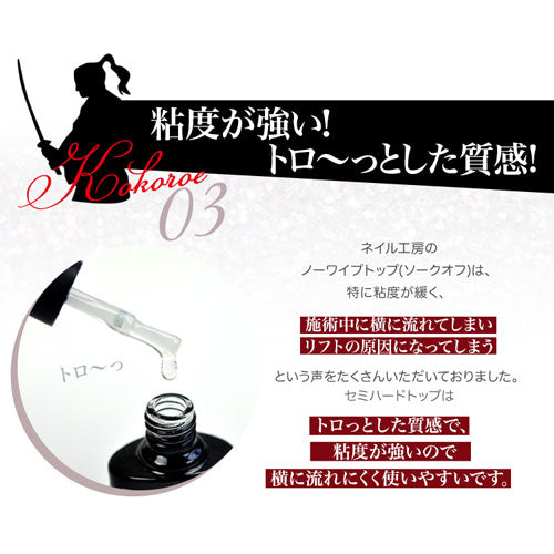 ジェルネイル レジン 艶まる 8ml 硬さ セミハード ノーワイプトップジェル | ジェルネイル ネイル クリアジェル トップジェル ジェル ノンワイプ ノンワイプジェル ノーワイプ ジェル クリア トップ ネイルジェル ネイル工房