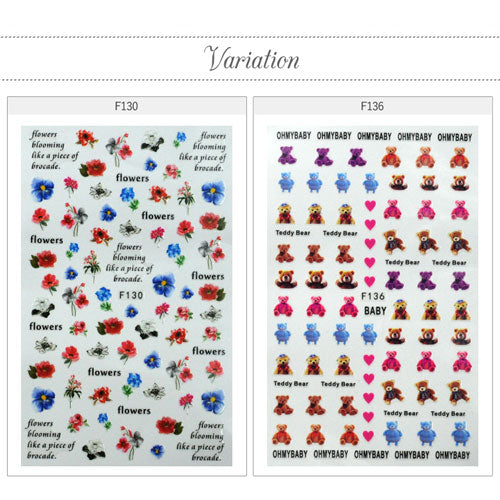 ジェルネイルやレジンに♪大きなネイルシール★薄さ0.04mmで印刷がとても綺麗です。 ネイル工房 | ジェルネイル ジェルネイル用品 ネイル ネイル用品 ネイルシール シール ジェルネイルシール ネイルパーツ パーツ レジン 花 文字