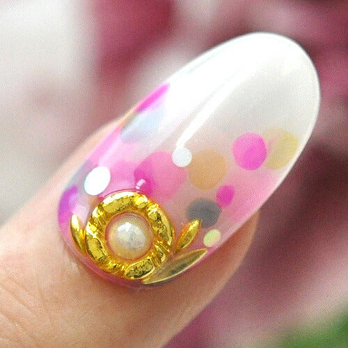 ネイルパーツ メタルパーツ フレーム ラウンド サークル | ネイル ジェルネイル パーツ ネイル用品 デコ ネイルジュエリー ゴールド ネイル工房 ネイルアート ネイルグッズ デコパーツ ジェルネイルアート メタル ジェル ジェルネイルパーツ