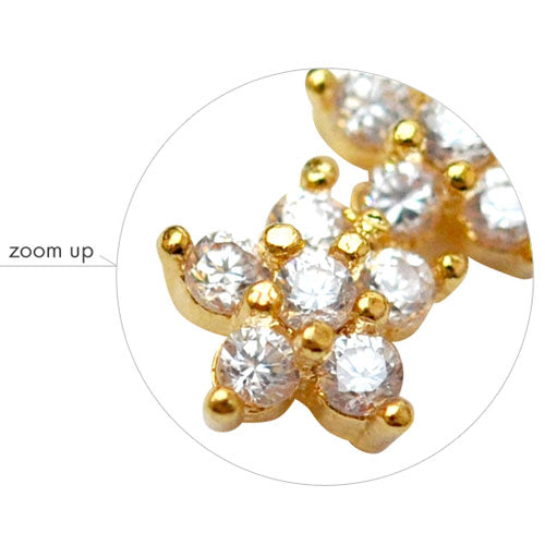 ブリアの3連ロッド | ジェルネイル ネイル パーツ ジェル ネイル用品 ハンドメイド デコ メタル ネイルアート ネイルグッズ ジルコニア ゴールドパーツ シルバーパーツ ネイルパーツ メタルパーツ ネイルジュエリー ジェルネイル用品 ストーン ネイル工房