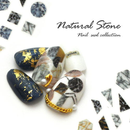 ネイルシール 天然石 パッチワーク 大理石 ターコイズ | ジェルネイル ネイルシール ネイル ネイル用品 ジェル シール デコ用品 貼るだけ ジェルネイルシール セルフネイル 天然石 ネイル工房