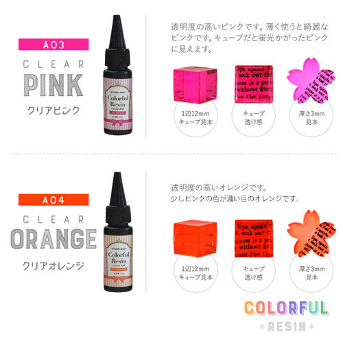 レジン レジン液 カラーレジン UV樹脂 / UV対応クラフトレジン液25g入り UVレジン 選べる20色 | レジン レジン液 uv クリア ソフト 透明 ハード クラフト 材料 uvレジン液 手芸 ネイル工房