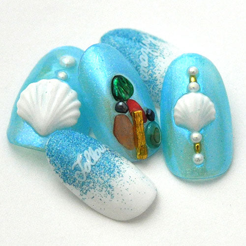 シリコンモールド no8 シェル 貝 マリン マーメイド 海 ジェルネイル レジン 自分で作る ラインストーン ビジュー ネイルジュエリー ネイルパーツ メタルパーツ|ネイル パーツ ネイル用品 ジェル ストーン ハンドメイド シリコン 型 シリコン型 手作り 道具 ジェルネイル用品