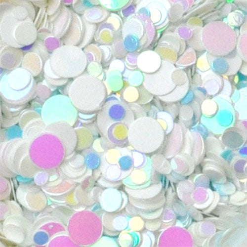 ホログラム 丸ホロ ラメ グリッター 3サイズミックス カラーミッス パステルカラー<BR><BR>ジェルネイル ネイルアート ネイル 用品 偏光 ホログラム ラウンド カラフルホログラム | ネイル用品 ジェルネイル パーツ ネイルパーツ ネイル用 ネイル工房