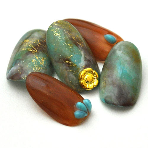 ターコイズ ラインストーン 天然石風 ティアドロップ 小さい しずく ストーン ネイルアート ネイルジュエリー ジェルネイル ネイル|パーツ ネイル用品 ジェル ネイルパーツ 天然石 石 フット パワーストーン 風 トルコ石 ハウライト デコ ハンドメイド 材料 ネイル工房