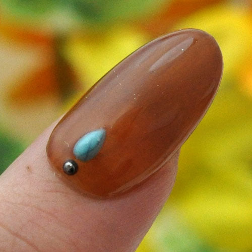 ターコイズ ラインストーン 天然石風 ティアドロップ 小さい しずく ストーン ネイルアート ネイルジュエリー ジェルネイル ネイル|パーツ ネイル用品 ジェル ネイルパーツ 天然石 石 フット パワーストーン 風 トルコ石 ハウライト デコ ハンドメイド 材料 ネイル工房
