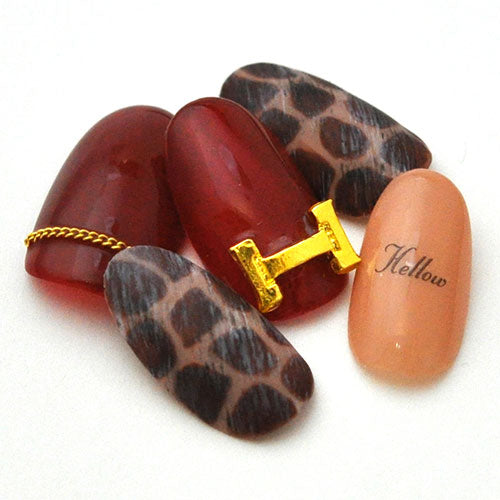 ネイルパーツ メタルパーツ 金具 イニシャル ゴールド ベルト 金具パーツ5個 | ジェルネイル ネイル パーツ ジェル ネイル用品 セルフネイル デコ メタル ネイルアート ジュエリーネイル ネイル工房