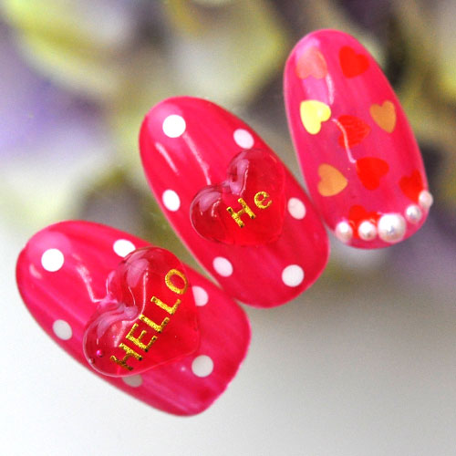 シリコンモールド no13 ハート ジェルネイル レジン 自分で作る ラインストーン ビジュー ネイルジュエリー ネイルパーツ メタルパーツ | ネイル パーツ ネイル用品 ジェル レジン ストーン ハンドメイド シリコン 型 ネイル工房