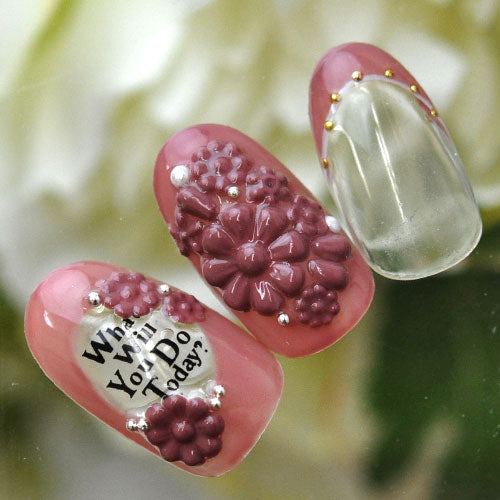 シリコンモールド no15 フラワー 小花 花 ジェルネイル レジン 自分で作る ラインストーン ビジュー ネイルジュエリー ネイルパーツ メタルパーツ | ネイル パーツ ネイル用品 ジェル レジン ストーン ハンドメイド シリコン 型 ネイル工房