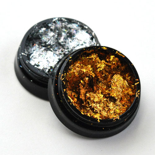 金箔 新感覚ホログラム 乱切り 細切り ライン ラメ ジェルネイル アート ネイル ジェルネイル ゴールド シルバー ケース付き オーロラカラー | ネイル用品 ネイルグッズ ホログラム パーツ ネイルパーツ ネイル用 乱切りホロ 乱切りホログラム ネイル工房