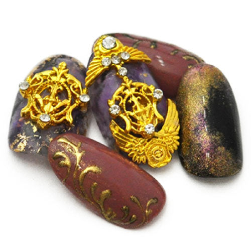 ネイルパーツ メタルパーツ ゴールドパーツ ネイルジュエリー ゴージャス | ネイル ジェルネイル パーツ ネイル用品 デコ ネイルジュエリー ゴールド ネイル工房 ネイルアート ネイルグッズ デコパーツ ジェルネイルアート メタル ジェル ジェルネイルパーツ