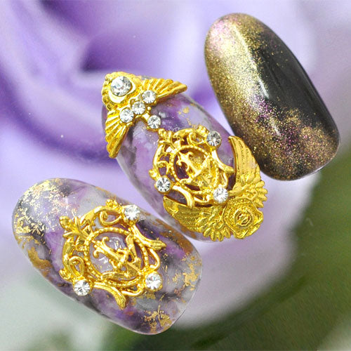 ネイルパーツ メタルパーツ ゴールドパーツ ネイルジュエリー ゴージャス | ネイル ジェルネイル パーツ ネイル用品 デコ ネイルジュエリー ゴールド ネイル工房 ネイルアート ネイルグッズ デコパーツ ジェルネイルアート メタル ジェル ジェルネイルパーツ