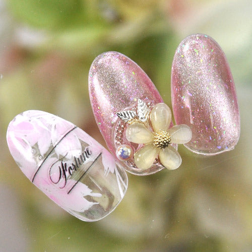 フラワー 2個入 メタルパーツ | オパール ネイル ジェルネイル パーツ ネイル用品 デコ ネイルジュエリー ネイルパーツ ネイルアート ネイルグッズ ジェルネイルアート デコレーション ジェル ジェルネイルパーツ ジェルネイル用品 ネイル工房