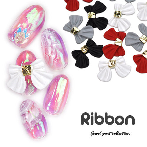 大きなリボン 2個入 メタルパーツ リボンパーツ ネイルジュエリー ネイルパーツ | ジェルネイル ネイル パーツ ジェル ネイル用品 メタル デコパーツ ジュエリーネイル ジェルネイルパーツ ネイル工房