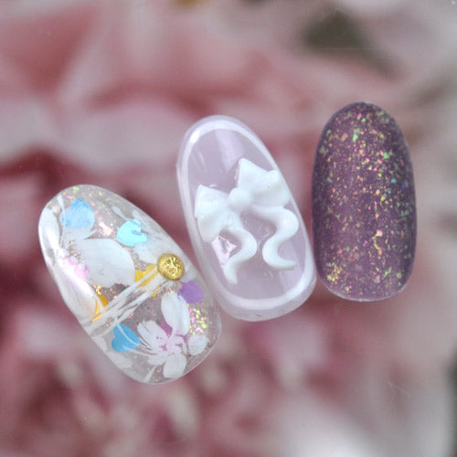 リボン ホワイト 5個入 シリコン or プラスチック リボンパーツ ネイルジュエリー ネイルパーツ | ジェルネイル ネイル パーツ ジェル ネイル用品 メタル デコパーツ ジュエリーネイル ジェルネイルパーツ ネイル工房