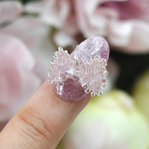 リボン 1つ1つ手作り ピクシー メタルパーツ リボンパーツ ネイルジュエリー ネイルパーツ | ジェルネイル ネイル パーツ ジェル ネイル用品 メタル デコパーツ ジュエリーネイル ジェルネイルパーツ ネイル工房