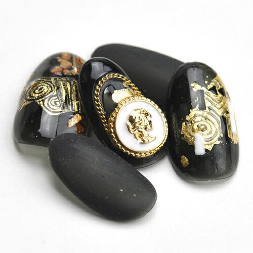 ネイルパーツ カメオ メ2個入 メタルパーツ | ジェルネイル ネイル パーツ ジェル ネイル用品 ネイルジュエリー メタル ネイルアート ジュエリーネイル ネイルグッズ ネイル工房