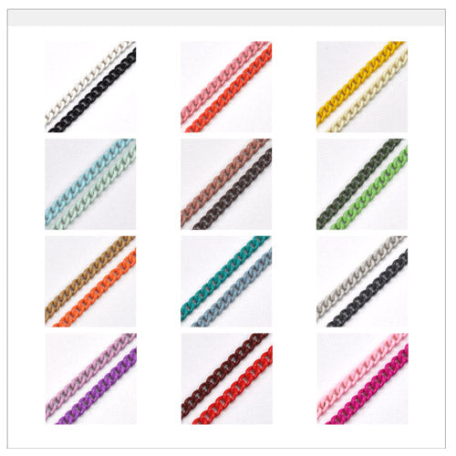 お試しセット 12格 チェーン ネイルパーツ メタルパーツ ネイルアート | ジェルネイル ネイル パーツ セット ジェル ネイル用品 フレーム ネイルジュエリー デコ メタル カーブ ゴールドパーツ | パーツセット ネイル工房