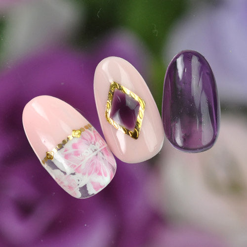 ネイルシール ネイル工房 ライン フレーム ひし形 ライン ランバス ゴールド ブロッキング アーチ | ジェルネイル ネイル ネイル用品 ジェル シール デコ用品 貼るだけ ジェルネイルシール ネイルアート ジェルネイルアート ネイルグッズ