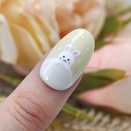 ネイルシール うさぎ 人参 アニマル 手描き かわいい | ジェルネイル ネイル ネイル用品 ジェル シール デコ用品 貼るだけ ジェルネイルシール ネイルアート ジェルネイルアート ネイルグッズ ネイル工房