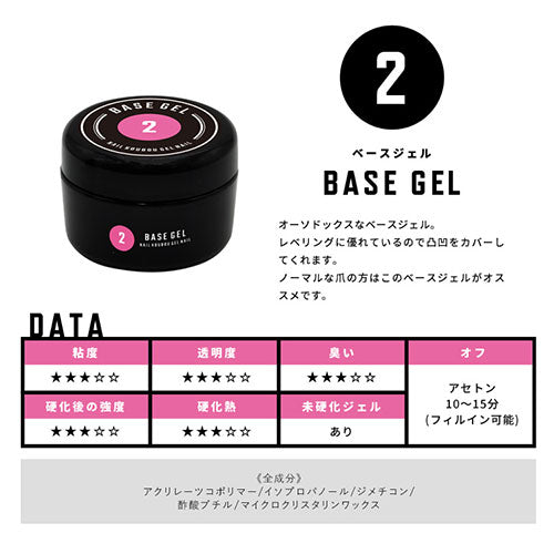 【17種類のクリアジェル5g】