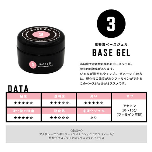 【17種類のクリアジェル5g】