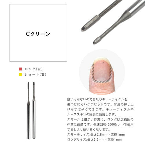 ネイルマシン ビット タングステンカーバイト製 プロ用 アタッチメント ネイルオフ ネイルケア ジェルネイル オフ ケア ネイル ネイル工房