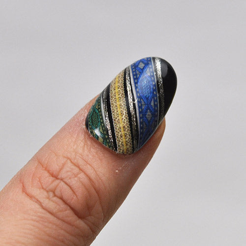 3D 立体 手編みのようなライン ラインネイルシール ライン チェック ネイルシール | ジェルネイル ネイルシール ネイル ネイル用品 ジェル シール デコ用品 貼るだけ ジェルネイルシール チェック柄 ネイルアート ジェルネイルアート ネイル工房