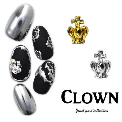 ネイルパーツ 5個 メタルパーツ フ 立体 3D 王冠 クラウン | ネイル ジェルネイル パーツ ネイル用品 デコ ネイルジュエリー ゴールド ネイル工房 ネイルアート ネイルグッズ デコパーツ ジェルネイルアート メタル ジェル ジェルネイルパーツ