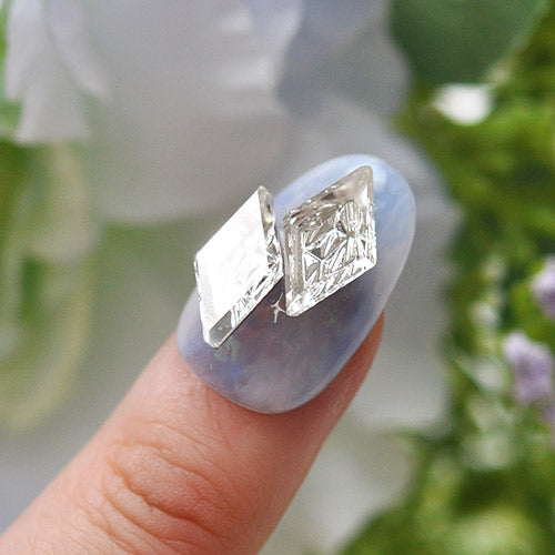 ラインストーン ルース ビジュー クリスタル ランバス ひし形 ネイルアート ネイルジュエリー ライン ストーン ジェルネイル ネイルパーツ|ネイル パーツ ジェル ネイル用品 メタル ジュエリーネイル ビジュー ジェルネイルパーツ 宝石ネイル ジェルネイル用品