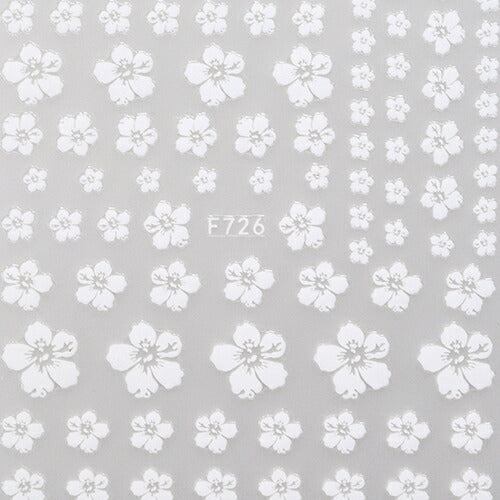 桜 さくら 春 ホワイト ネイルシール | ジェルネイル ネイルシール ネイル ネイル用品 ジェル シール デコ用品 貼るだけ ジェルネイルシール ネイルアート ジェルネイルアート ネイル工房