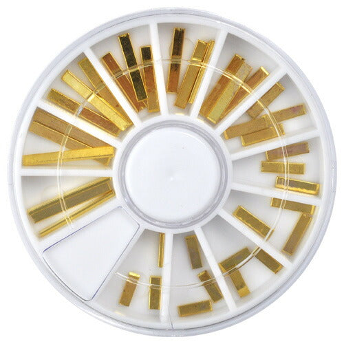 お試しセット 棒パーツ ゴールド スティック パーツ メタルパーツ | ネイル ジェルネイル パーツ ネイル用品 デコ ネイルジュエリー パーツ ネイルパーツ ネイルアート ネイルグッズ ジェルネイルアート メタル ジェル ネイル工房