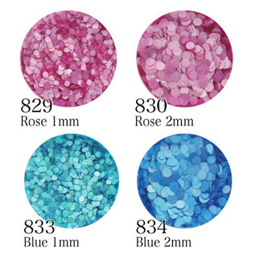 ジェルネイルの埋め込みに♪極薄でも透けない!丸いホログラム11色から選べます~1mmor2mm|ネイル ネイル用品 ジェルネイル ホログラム パーツ ネイルパーツ セルフネイル ネイルアート ネイル用 ジェルネイルアート ジェル ネイルジュエリー デコパーツ