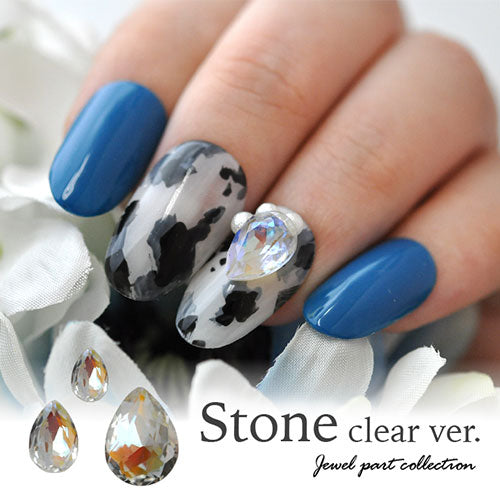 ラインストーン ティアドロップ オーロラ AB ルース クリスタル クリスタル製 ビジュー 宝石 ジェルネイル|ネイル ネイル用品 ジェル ストーン 石 セルフネイル パーツ ネイルパーツ ガラス セルフ ジェルネイル用品 ネイルストーン ネイル工房