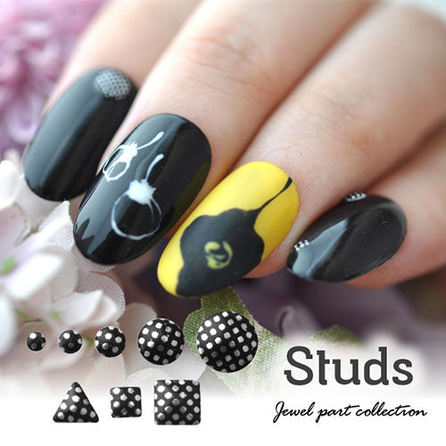 水玉 ドット スタッズ メタルスタッズ ラウンド 三角 四角 | ラインストーン ネイル ストーン スタッズ メタルパーツ ネイル用品 ネイルパーツ ネイルジュエリー ジェルネイル ジェル パーツ メタルスタッズ ネイルアート ネイル工房