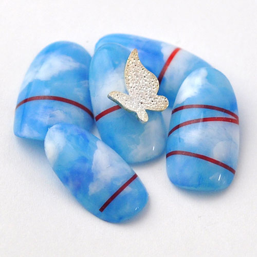 蝶々 5個入 立体 メタルパーツ ネイルジュエリー ネイルパーツ ( ゴールド / シルバー / ピンク ) 蝶 フラワーアート ネイルアート |ジェルネイル ネイル パーツ 花 ジェル ネイル用品 メタル デコパーツ ジュエリーネイル ゴールドパーツ ジェルネイルパーツ ネイル工房