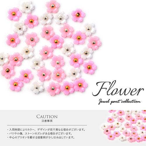 メタルパーツ フラワー お花 桜 さくら ネイルアート ネイルジュエリー シンプル ジェルネイル フラワーアート | ネイル パーツ ネイルパーツ ジェル ネイル用品 ジュエリーネイル ネイルグッズ フラワーパーツ ネイル工房