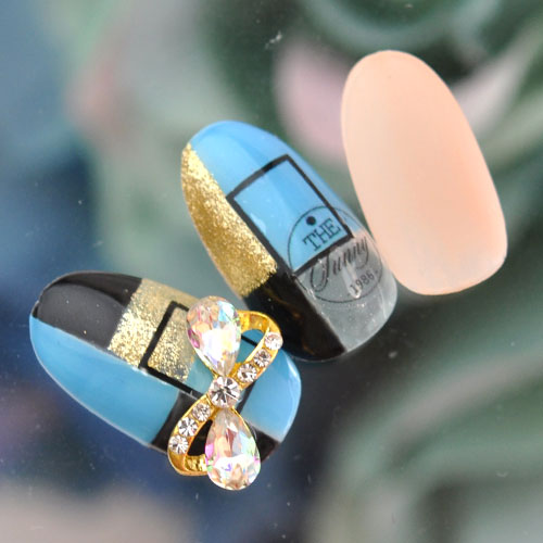 ネイルパーツ リボンジュエリー 2個 ネイルアート ネイルジュエリー リボン ジェルネイル メタルパーツ | ネイル パーツ ネイルパーツ ジェル ネイル用品 リボンモチーフ ハンドメイド デコ メタル ジュエリーネイル ネイル工房