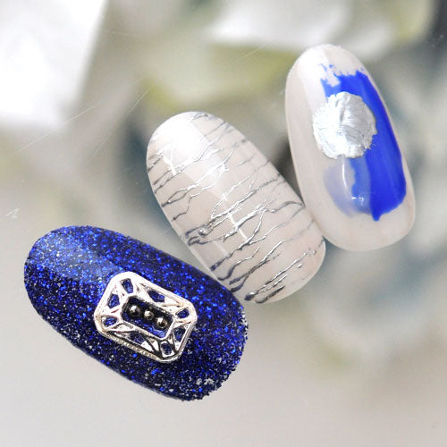 ネイルパーツ ( ゴールド / シルバー ) フレーム ダイヤモンド スクエア 四角 メタルパーツ ネイルパーツ ネイルアート ゴールド メタル デコ | ジェルネイル ネイル パーツ ジェル ネイル用品 ネイル工房