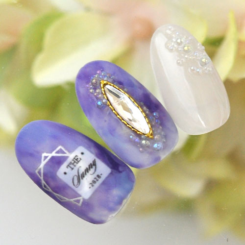 ネイルパーツ 2個 メタルパーツ ネイルジュエリー マーキス スティック 棒 プレート クリスタル | メタル ネイル パーツ ジェルネイル ネイル用品 ネイルパーツ ジェル メタルスタッズ ネイル工房